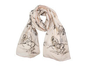 <b>SHAWL<br/>Rosa Bonheur</b>’s Studies of <i>a Horse and Rider</i>