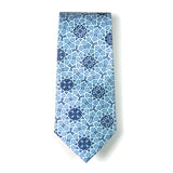 Dahesh Museum Tie, Medallion, Blue